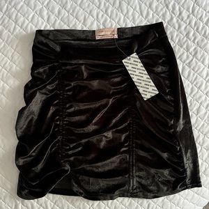 Urban Outfitters Velvet Skirt